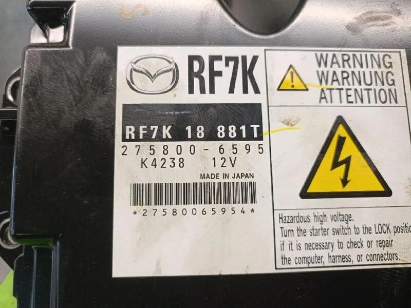 RF7K18881T centralita motor uce para MAZDA 6 STATION WAGON (GY) 2.0 DI 5470622 - Immagine 1 di 4