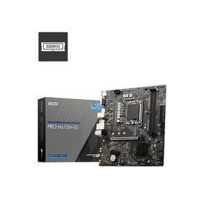 MSI PRO H610M-G Intel LGA 1700 Intel Core i9 LGA 1700 DDR5-SDRAM 96 Go - Photo 1/1