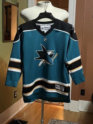 Jersey Suéter NHL Reebok San Jose Sharks Talla Juvenil L XL Foto 1 de 4