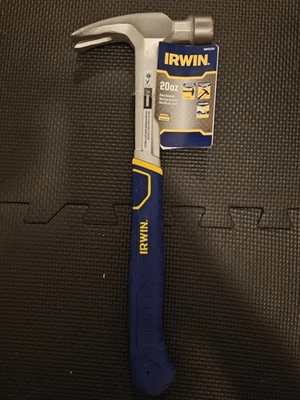 Irwin 20-Oz Smoothed Face Steel Rip Claw Hammer - Image 1 of 3