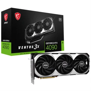 MSI Nvidia GeForce RTX 4090 Ventus 3X OC 24GB GDDR6X PCI-Express Grafikkarte - Bild 1 von 5