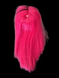 Monster High Inner Monster Fangtastic Love Fearfully Feisty Pink And Black Perücke - Bild 1 von 3