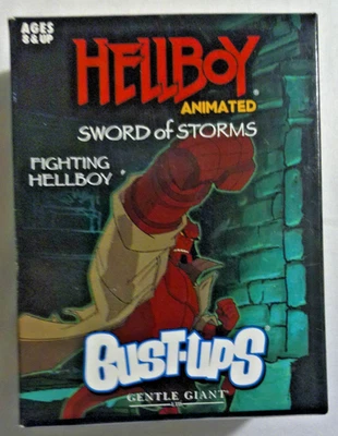 Hellboy Espada Animada de Tormentas Bust-ups Suave Gigante Luchando Hellboy Nuevo en Caja Foto 1 de 4