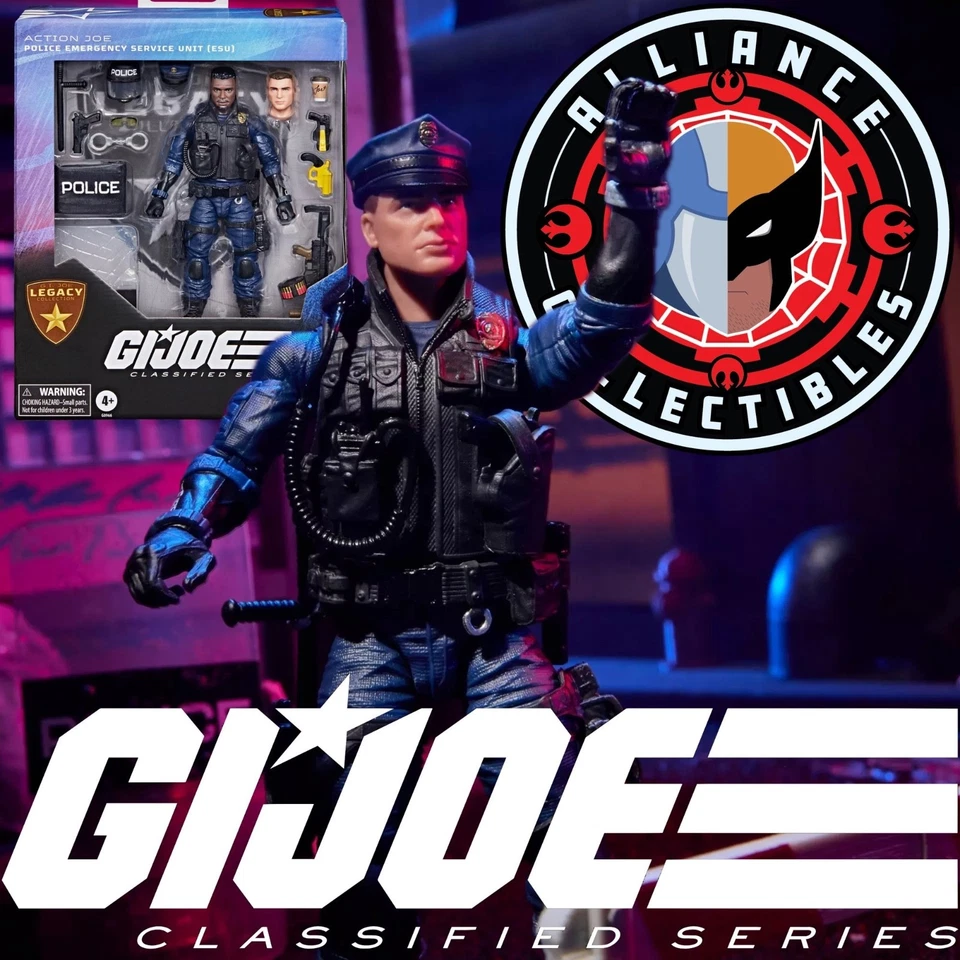 G.I. Joe Classified Series Legacy Action Joe Police Emergency Unit (Hasbro)