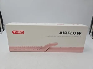 TYMO Airflow Lockenstab Haarglätter & Lockenstab 2 in 1 Rosa - Bild 1 von 4