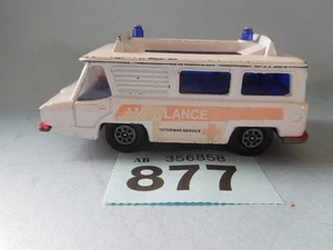 Corgi 700 Motorway Ambulance (877) - Picture 1 of 6