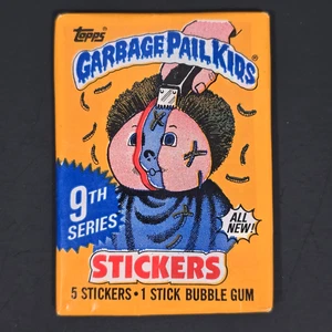GARBAGE PAIL KIDS OS SERIES 9 SEALED WAX PACK 1987 ORIGINAL 80s TOPPS 1 PACK GPK - Bild 1 von 3