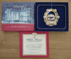 THE WHITE HOUSE ORNAMENT Historical Association Christmas 2004 Schlitten - Bild 1 von 1