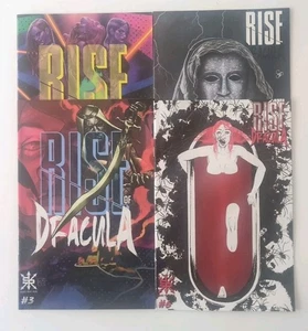 Lotto di 4 fumetti 2022 Source Point Press Rose Of Dracula #2 variante 3 e 6 - Foto 1 di 9