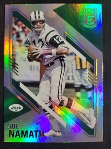 2021 Elite Joe Namath Card #18 Jets HOF - Picture 1 of 2