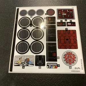 New LEGO STICKER SHEET ONLY 75389 DARK FALCON from set New Lot 255 - Picture 1 of 2