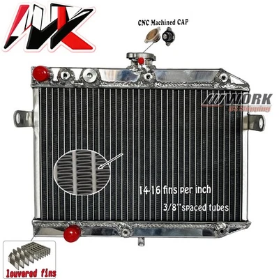 Radiador de aluminio para SUZUKI 2007-10 King Quad 450/2009-15 King Quad 500/700/750 Foto 1 de 4