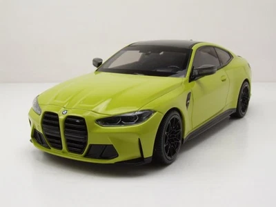 BMW M4 2020 Giallo Modellino 1:18 Minichamps - Immagine 1 di 4