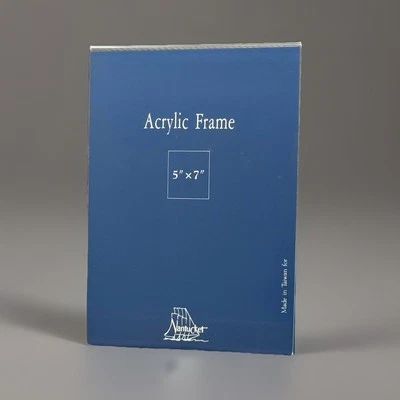 "MARCO DE FOTOS ACRÍLICO VINTAGE 5x7"" soporte para letreros de pie plástico nantucket" Foto 1 de 4