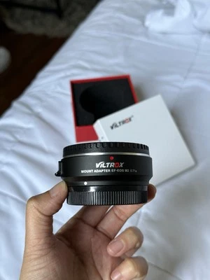 VILTROX EF-M1 Auto Focus Lens Mount Adapter for Canon EOS EF/EF-S Le - Image 1 of 3