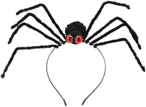 Costume Halloween Ragno Fascia Cosplay Copricapo Spavento Ragno Vestire Accesso - Foto 1 di 5