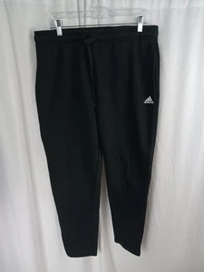 Adidas Golf Men’s Black Sweatpants with Elastic Waistband Size L - Picture 1 of 11