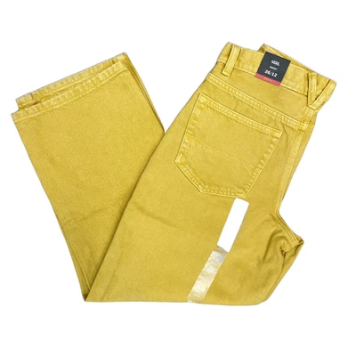 Nuevo pantalón vaquero holgado para niños Vans Check-5 cosecha dorado talla 26/12 Foto 1 de 2