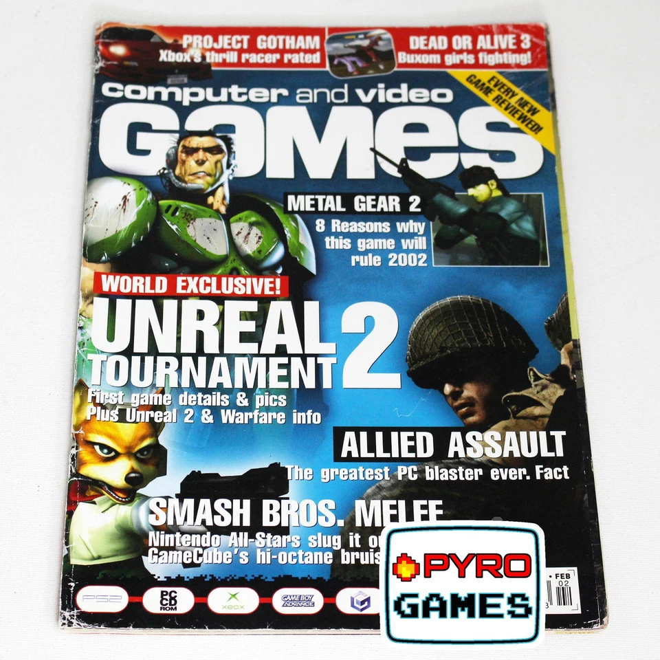 Computer & Video Games Magazine - February 2002 - Issue 243 - Unreal Tourname... - Image 1 of 1