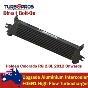 Upgrade Aluminium 70mm Intercooler For Holden Colorado RG 2.8L 2012 Onwards - Foto 1 di 11