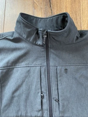 FREE COUNTRY Men’s Large Gray Windbreaker Jacket Water Resistant 42-44 - Image 1 of 4