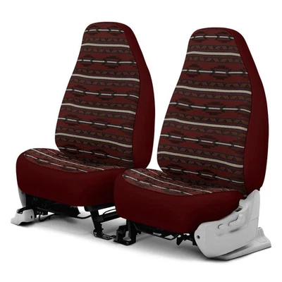 For Ford E-150 Econoline 75-82 Southwest Sierra™ 1st Row Maroon Custom Seat Foto 1 de 4