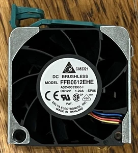 Ventilateur sans balais Delta Electronics DC FFB0612EHE. - Photo 1/3