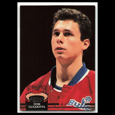 Tom Gugliotta Rookie #288 1992 Topps Stadium Club Washington Bullets Basketball - Image 1 of 3
