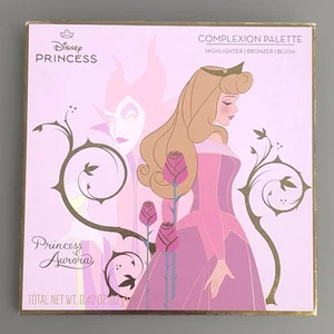 Disney Princess AURORA Complexion Palette - Bronzer/Highlighter/Blush - 6 Shades - Picture 1 of 3