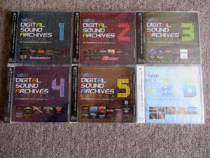 6CD Set TAITO DIGITAL SOUND ARCHIVES -ARCADE- Vol.1 2 3 4 5 6 - Picture 1 of 2