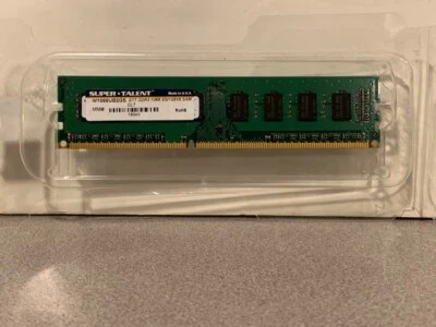 SUPER TALENT W1066UB2GS DDR3 1066 2Gb Desktop RAM FREE SHIPPING - Image 1 of 2