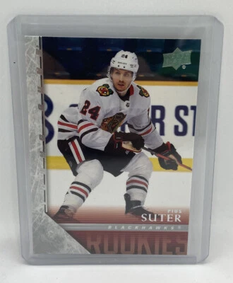 2020-21 Upper Deck Extended Series 05-06 Tribute Young Guns Pius Suter RC T-94 - Image 1 of 2