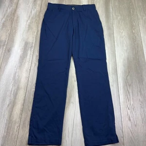 Under Armour UA Golf Pants Mens 32 Blue Straight The Showdown Pant Golfing 32x32 - Picture 1 of 13