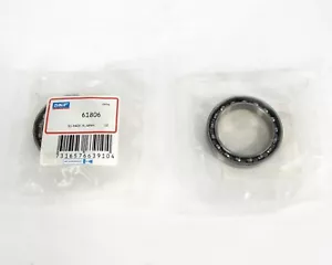 Lot of (2) SKF 61806 Deep-Grooved Ball Bearing Dimensions 30 mm x 42 mm x 7 mm - Picture 1 of 2
