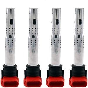 DEAL AUTO ELECTRIC PARTS Pack of 4 New Ignition Coils Compatible With A4 A5 A6 ! - Picture 1 of 6