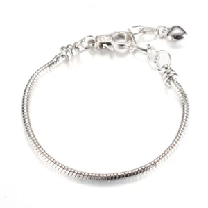 2 Stck. Messing europäischer Stil Armband Schmuckherstellung mit Endketten 6,7 Zoll (170 mm) - Bild 1 von 2