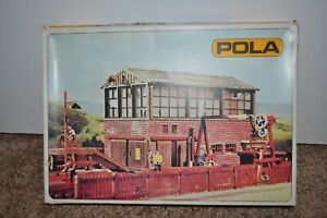 Model Railroad Building Site Accessories Kit HO scale by Pola #11462 NIB