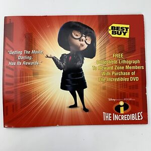 The Incredibles Lithograph Best Buy Disney