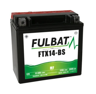 YTX14-BS BATTERIA FULBAT A GEL HONDA GL F6C Valkyrie 1500 1997 - 2003 Foto 1 de 4