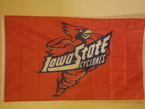 Iowa State Cyclones  ( Cy in Cyclone) 3 x 5 Flag   #115 Cover