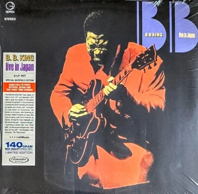 B.B. KING - LIVE IN JAPAN - VINYL 2- LP SET " NEW, SEALED " - Image 1 of 2