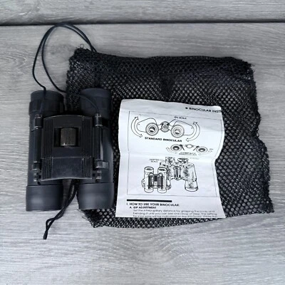 Simmons Compact Binoculars Folding SCL #1159 288 Ft @ 1000 Yards w/ Mesh Bag - Image 1 of 4
