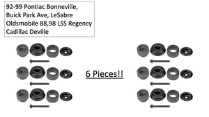 Subframe Bushing Kit Dorman 924-043 (6 pcs) Bonneville LeSabre 92-99 - Foto 1 di 2