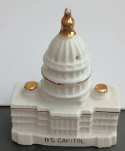 Washington DC US Capital Keramik Salzstreuer Silberne Produkt Made in Japan - Bild 1 von 3