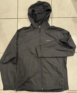 NHLPA Men’s Reebok Hooded Hockey Jacket BLACK Medium - Picture 1 of 7