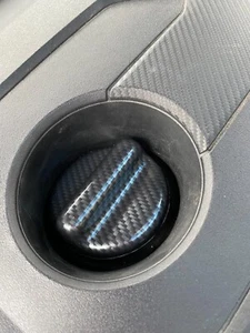 Proform Oil Cap Cover - Deluxe Carbon Fibre Effect - Hyundai i30 / i30N - Picture 1 of 4
