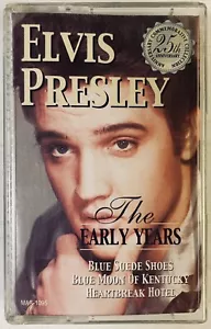 Elvis Presley The Early Years Music Cassette Tape MAR-1095 AMCOS 2002 - Picture 1 of 24
