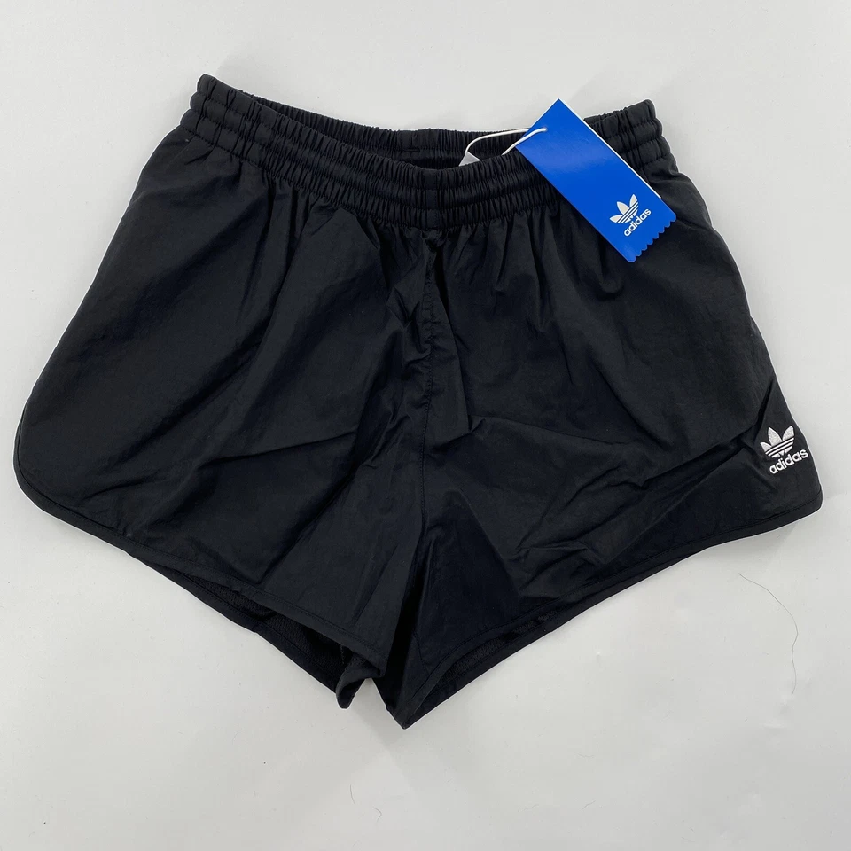 Adidas Originals Women's 3-Stripe Shorts Athletic Size Small Black GN2885