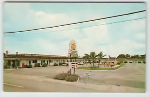 Postcard the Coronet Motel in Leesburg, FL. - Picture 1 of 2