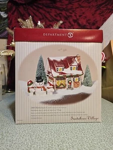 ULTRA RARE! DEPT 56 SANTA BEAR VILLAGE 2001 HOLLYBEARY COURT SET OF 4 MIB - Picture 1 of 22